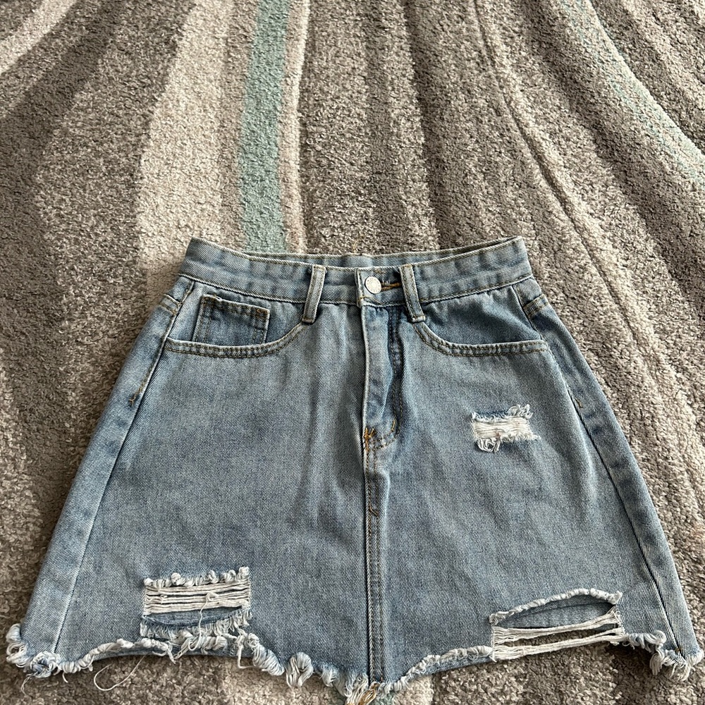 ADORDABLE JEAN SKIRT
